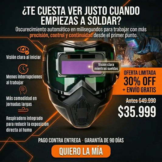 WeldGuard® - MASCARA DE SOLDAR PROFESIONAL